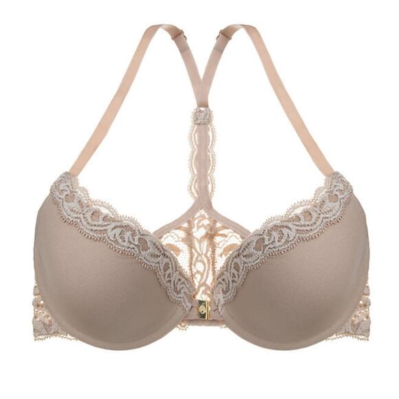 Natori Other - Natori Feathers Front Close T-Back